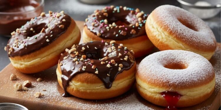 Você vai se surpreender com esta receita deliciosa de donuts, é muito fácil de fazer, fica pronto em pouco tempo e combina com diversos recheios