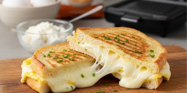 Panini de micro-ondas com queijo que estica fica pronto em 5 minutos e é uma delícia para qualquer refeição do dia, experimente e surpreenda-se com o sabor