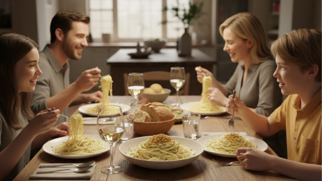 Como preparar macarrão alho e óleo cremoso com manteiga e parmesão, uma alternativa rápida e deliciosa para o jantar em família fugir do tradicional