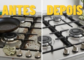 Você precisará de apenas 3 ingredientes que tem em casa para fazer essa misturinha e terá o fogão brilhando como novo sem esfregar