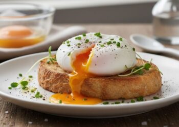 Aprenda a fazer o verdadeiro ovo poché em casa com apenas 4 minutos, uma técnica simples sem gordura que torna a sua textura única