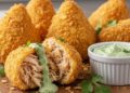 Coxinha de frango sem massa e sem óleo, uma versão mais prática e saudável para você encaixar na sua dieta todos os dias