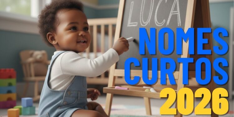 Nomes curtos estão em alta no Brasil em 2026 e trouxemos 10 opções criativas e modernas para você nomear o seu bebê sem erro