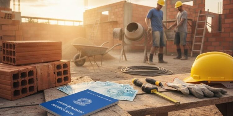 O salário de pedreiro no Brasil é muito mais alto do que a maioria imagina, se comparando a de profissionais graduados