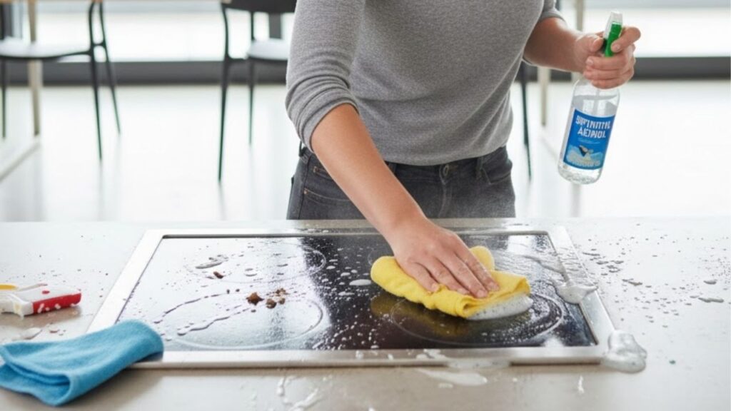 Misture detergente, álcool e água quente e veja a mágica acontecer na limpeza da sua casa, eliminando até 80% da sujeira