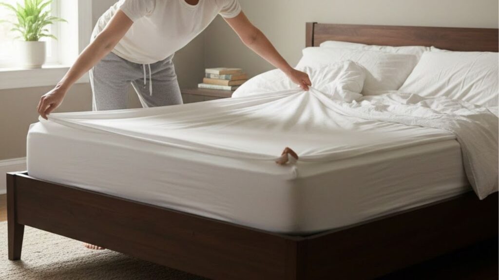 Truques de camareiras para manter a cama sempre arrumada mesmo durante a noite, deixando o lençol esticado como se ninguém tivesse deitado ali