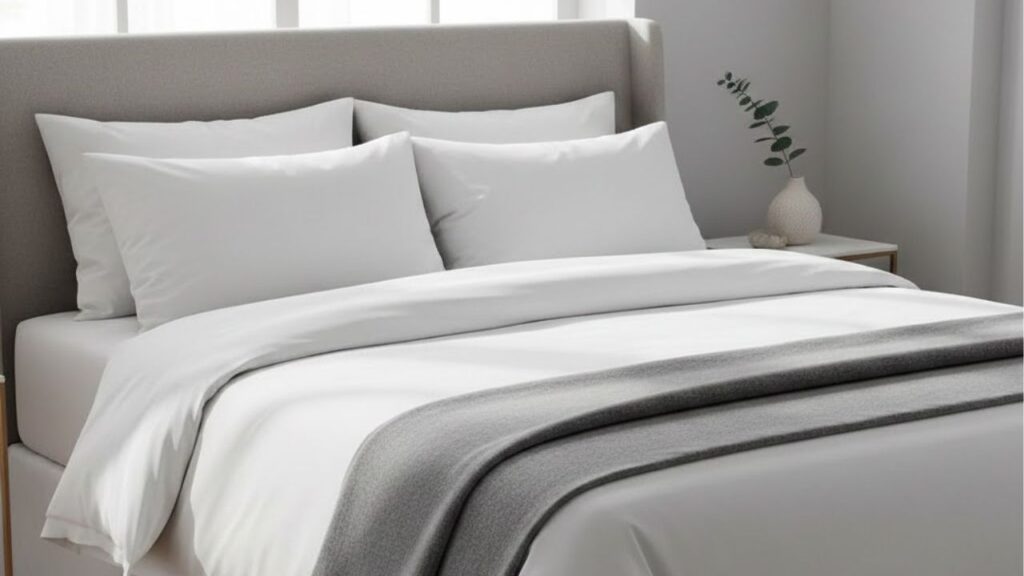 Truques de camareiras para manter a cama sempre arrumada mesmo durante a noite, deixando o lençol esticado como se ninguém tivesse deitado ali