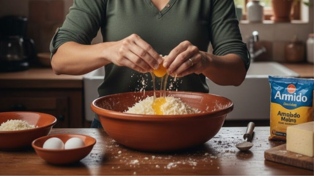 Como preparar bolinhas de queijo com apenas 3 ingredientes, uma receita prática que fica crocante por fora e esticando por dentro