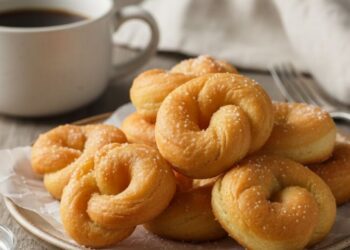 Nem pão, nem torta, este bolinho de nó é a clássica receita de vó que você precisa fazer para o seu café da manhã, é prático e delicioso