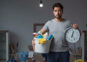 Faxina rápida com truques de limpeza para quem tem pouco tempo e pouco produto, com métodos eficientes e econômicos