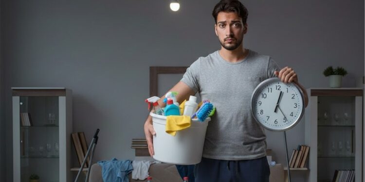 Faxina rápida com truques de limpeza para quem tem pouco tempo e pouco produto, com métodos eficientes e econômicos