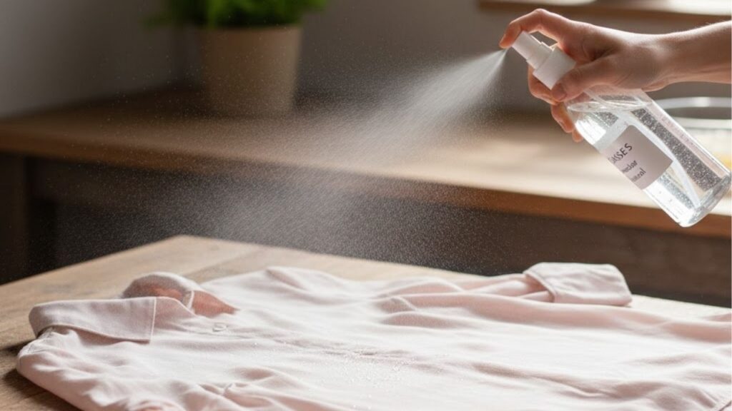 Receitinha de vó para desamassar roupa sem ferro que atravessou gerações e supera produtos industrializados