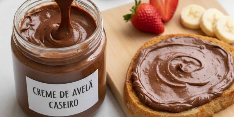 Como fazer creme de avelã caseiro com apenas 4 ingredientes que você tem em casa, uma opção deliciosa e econômica para passar no pão