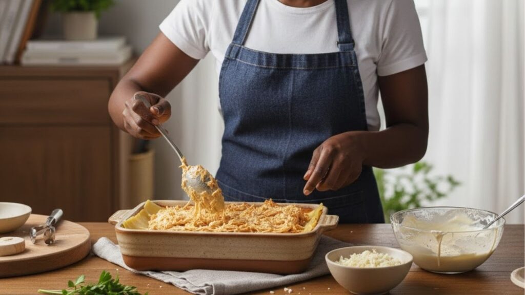Como preparar uma lasanha de frango cremosa e suculenta, esta receita é fácil, rápida e você precisará de ingredientes básicos para o preparo