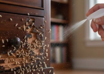 Misturinha caseira de apenas 2 ingredientes que você tem em casa elimina cupins no verão e deixa os seus móveis de madeira protegidos