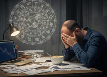 Como prever crises financeiras com a astrologia e evitar desespero com investimentos, despesas e mudanças profissionais