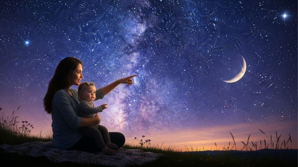 Nomes de 5 letras inspirados nas estrelas para pais apaixonados por astronomia que desejam homenagear os céus