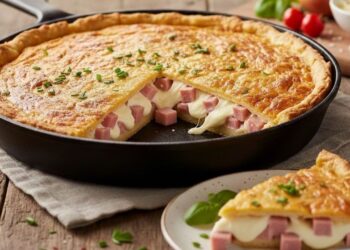 Aprenda a fazer torta salgada de frigideira, uma opção deliciosa para o seu café da manhã e fica pronta em menos de 10 minutos