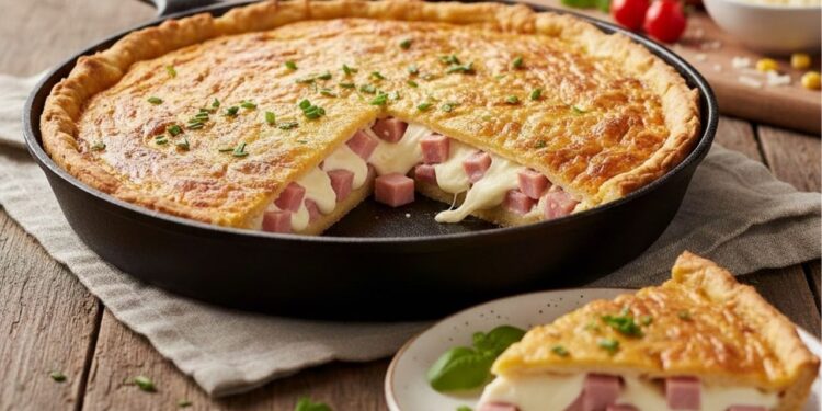 Aprenda a fazer torta salgada de frigideira, uma opção deliciosa para o seu café da manhã e fica pronta em menos de 10 minutos