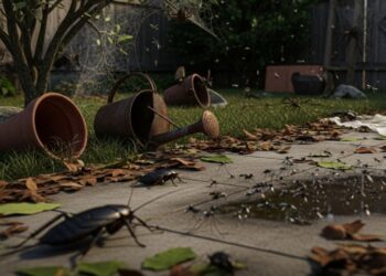 Os insetos não saem da sua casa no verão devido ao quintal mal higienizado, saiba como limpar de maneira eficiente e afastá-los