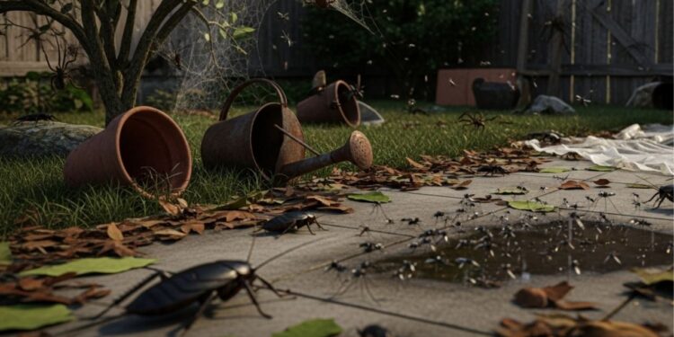 Os insetos não saem da sua casa no verão devido ao quintal mal higienizado, saiba como limpar de maneira eficiente e afastá-los