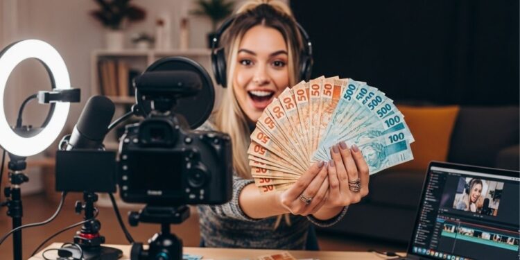 Como monetizar talentos e seguir na carreira criativa recebendo cerca de R$ 10 mil no Brasil em 2026, o mundo digital pode te ajudar