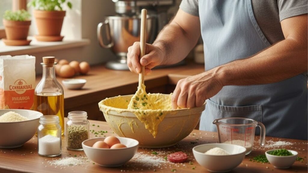 Pães salgados de colher sem sovar, uma receita rápida, prática e diferente para encaixar no café da manhã e se deliciar com a família
