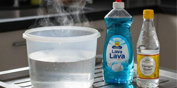 Como tirar o cheiro de comida do pote de plástico em menos de poucos minutos, usando 3 ingredientes que todo mundo tem em casa