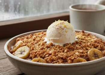 Você só vai precisar de banana e doce de leite para fazer a melhor sobremesa para dias chuvosos, e fica pronta em apenas 20 minutos