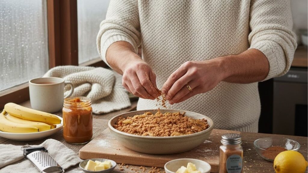 Você só vai precisar de banana e doce de leite para fazer a melhor sobremesa para dias chuvosos, e fica pronta em apenas 20 minutos