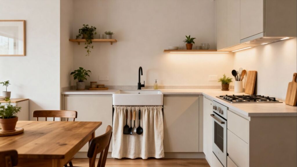 Diga adeus aos armários de cozinha: invista nesta tendência barata e funcional que dará mais espaço ao ambiente