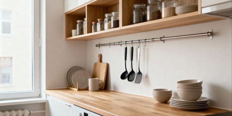 Diga adeus aos armários de cozinha: invista nesta tendência barata e funcional que dará mais espaço ao ambiente