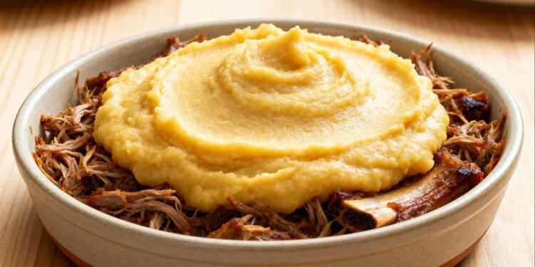 Escondidinho de costela de dar água na boca: a opção perfeita para quem quer um almoço gostoso sem abrir mão da dieta