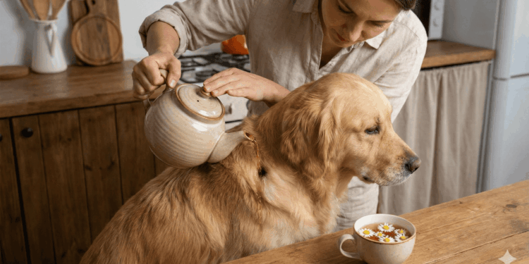 chá de camomila para eliminar carrapatos