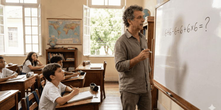 Quanto é 6 ÷ 6 – 6 ÷ 6 + 6 × 6? Uma equação que poucos resolvem de primeira