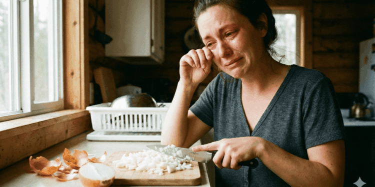 cortar cebola sem chorar