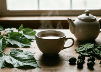 folha de amora para menopausa