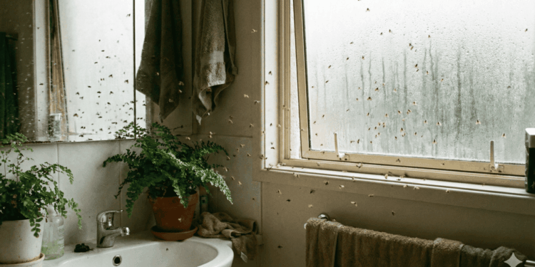 Como acabar de vez com mosquitos de banheiro e ralos cheios de umidade