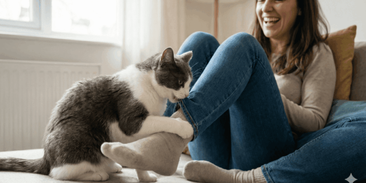 Por que gatos mordem durante o carinho e como entender esse comportamento