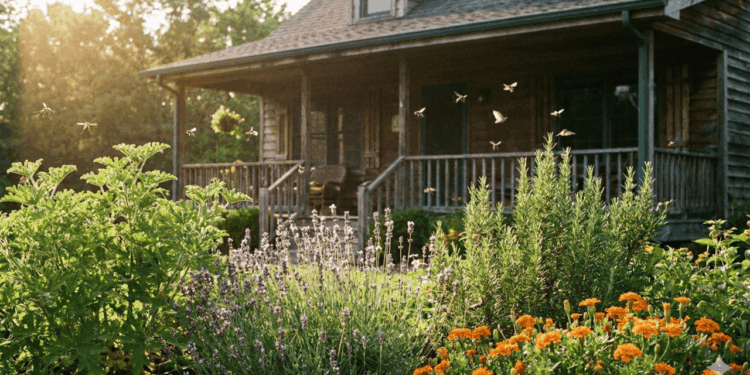 plantas que afastam insetos de casa