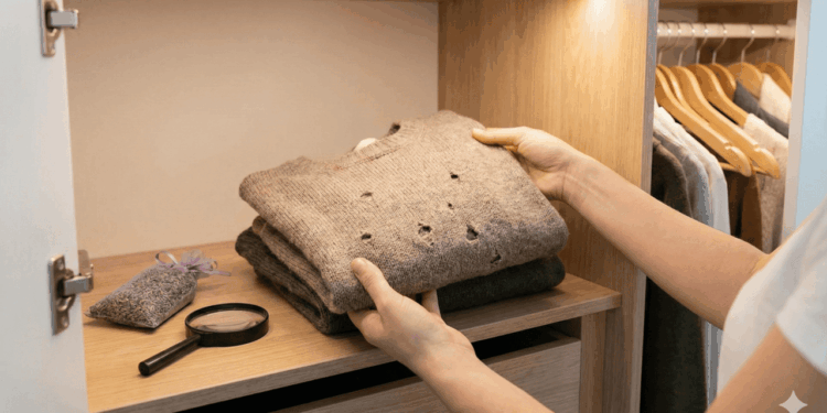 Adeus furinhos na roupa: veja como acabar com as traças do armário de vez