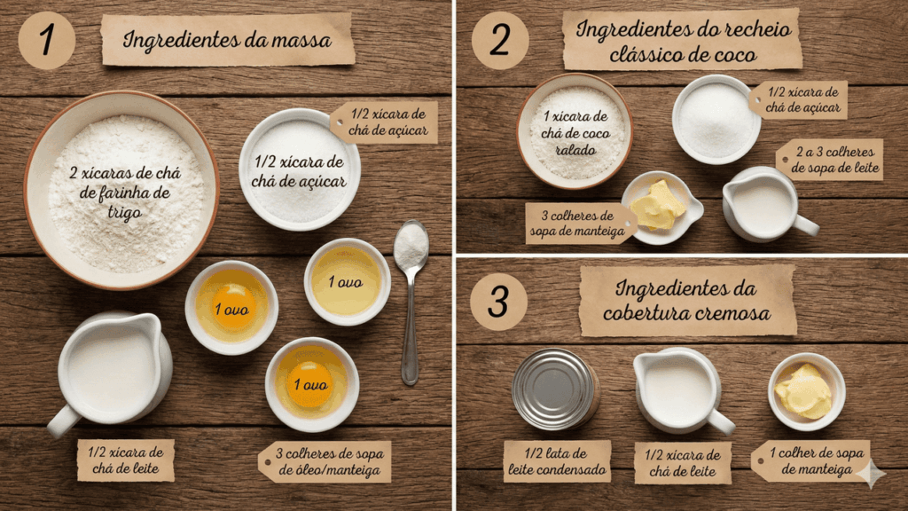 ingredientes da rosca hungara