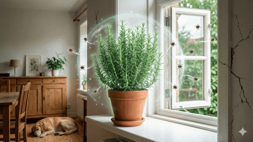 plantas que afastam carrapatos de casa