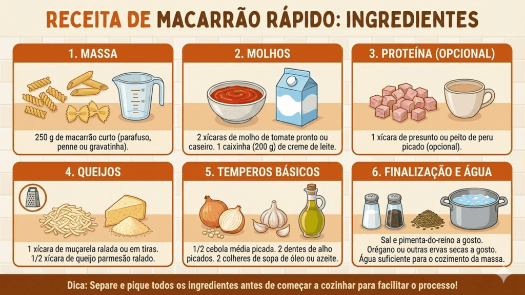 aprenda a fazer macarrão com queijo