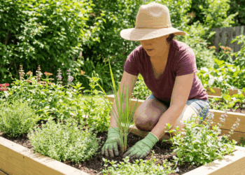 capim limao para afastar pragas do jardim