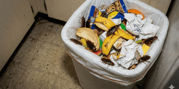 O descuido diário que transforma qualquer casa em ponto de atração das baratas