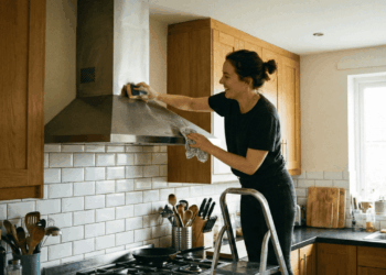 limpar a coifa da cozinha