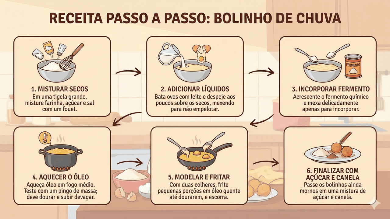 receita de bolinho de chuva