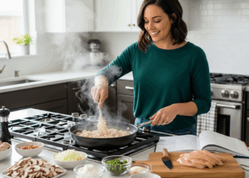 Cansado de gastar demais? Aprenda a fazer estrogonofe de frango delicioso gastando só R$20,00