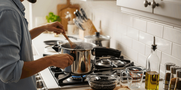 Molho, fogo e tempero: a fórmula simples para fazer ofeijão perfeito pela primeira vez em casa